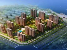 岳阳-岳阳县荣湾外滩项目位于岳阳县富荣西路与长丰路交口