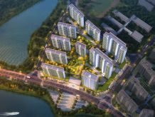 岳阳-岳阳县新天地江山云起项目位于岳阳县荣湾湖小学北侧（青山路与城北路交汇处）