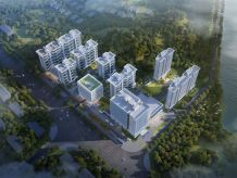 岳阳-岳阳楼区南湖院项目位于岳阳湖滨大道与龙山路交汇处