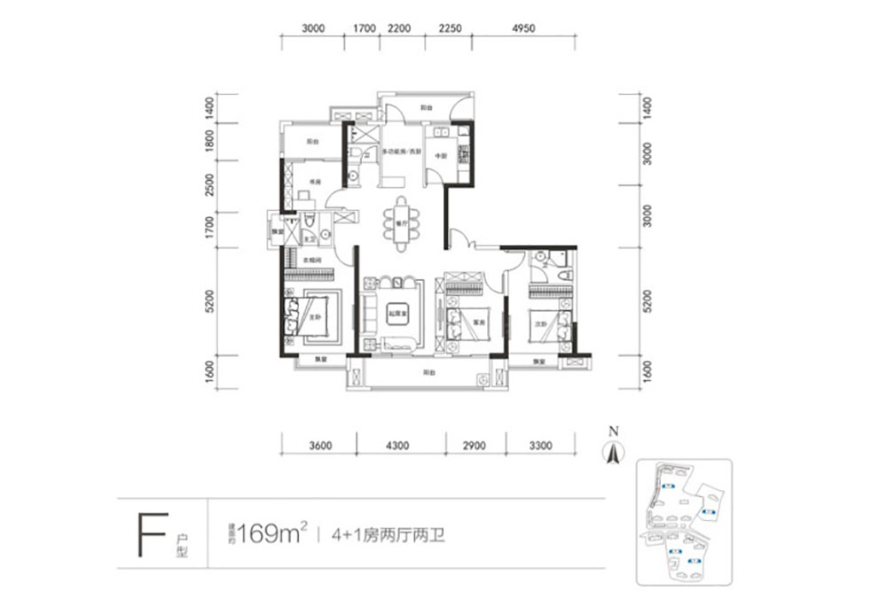 岳阳岳阳楼区城市之光为您提供F户型图片详情鉴赏