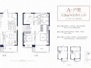 岳阳-岳阳楼区巴陵正荣府为您提供A户型鉴赏