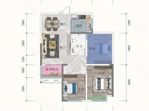 岳阳-岳阳县新天地半岛公园为您提供A户型鉴赏