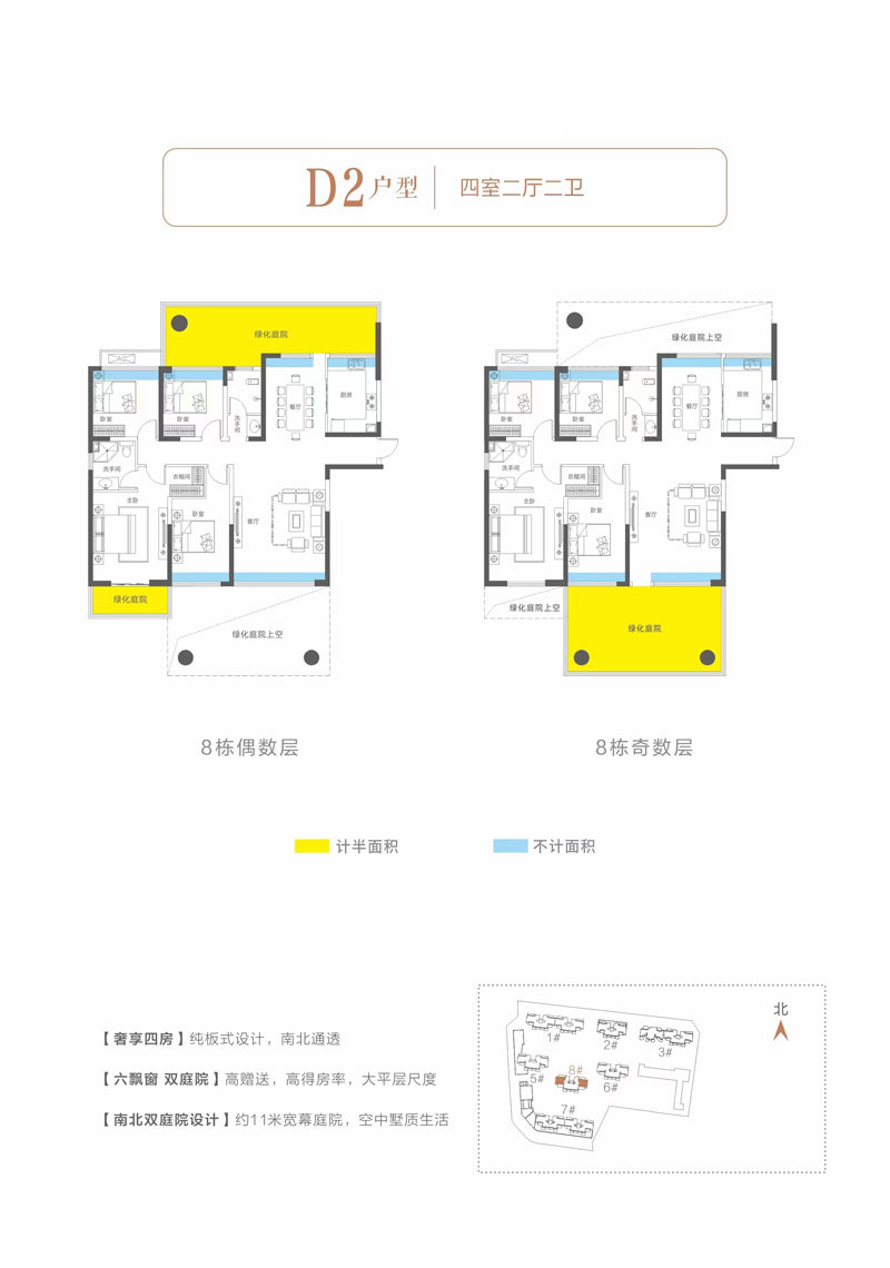 岳阳岳阳楼区天伦湖与树为您提供该项目D2户型图片鉴赏