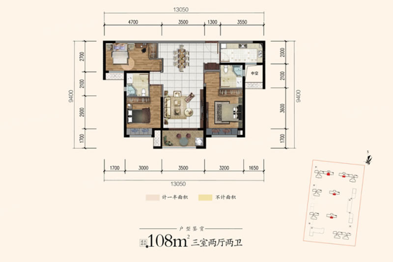 岳阳岳阳楼区梧桐庄园为您提供B户型图片详情鉴赏