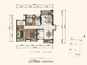 岳阳-岳阳楼区铂悦府为您提供C户型鉴赏