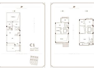 岳阳-岳阳楼区宝德东堤湾1号为您提供C1户型鉴赏