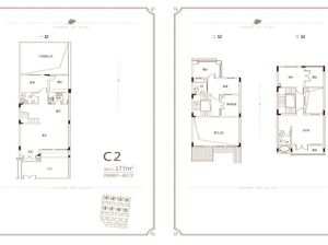 岳阳-岳阳楼区宝德东堤湾1号为您提供C2户型鉴赏