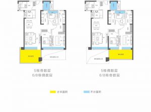 岳阳-岳阳楼区天伦湖与树为您提供B2户型鉴赏