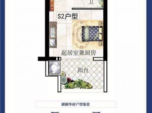 岳阳-湘阴湘御华府为您提供S4户型鉴赏