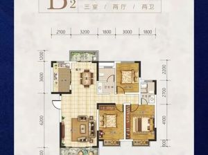 岳阳-湘阴顺恒佳苑为您提供B2户型鉴赏