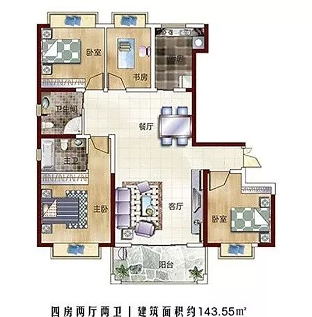 岳阳-湘阴和润金都为您提供该项目A户型图片鉴赏