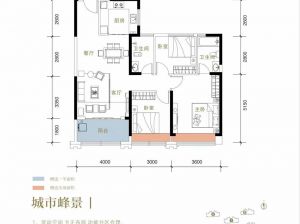 岳阳-湘阴君临壹方城为您提供A3户型鉴赏