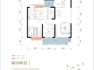 岳阳-湘阴君临壹方城为您提供A7户型鉴赏