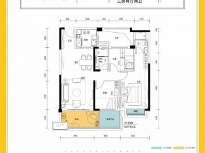 岳阳-平江碧桂园翘楚棠为您提供YJ110户型鉴赏