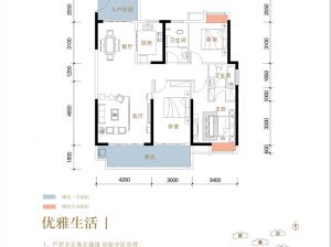 岳阳-湘阴君临壹方城为您提供A4户型鉴赏