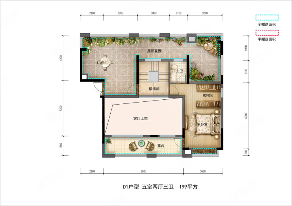 岳阳-汨罗金江学府为您提供该项目D1户型图片鉴赏