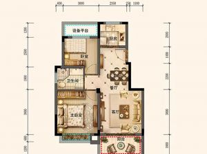 岳阳-汨罗金江学府为您提供G户型鉴赏