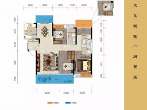 岳阳-汨罗合一府为您提供5栋A户型鉴赏