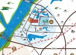岳阳-云溪区新港首府为您提供该项目区位图欣赏